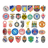 Escudos De Times Europeus.. 35 Lindas Matrizes De Bordado.