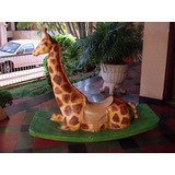 Escultura Brinquedo Gangorra Parque Play Ground Jardim