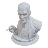 Escultura Busto Sigmund Freud 10cm