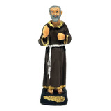 Escultura De Santo Padre Pio Imagem