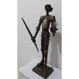 Escultura Don Quixote Em Bronze