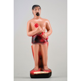 Escultura Exu Quebra Galho Imagem Total Em Gesso Estatua