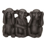 Escultura Macacos Em Cimento - Mart