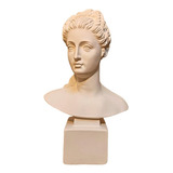 Escultura Romana Busto Deusa Proserpina 33 Cm Grego Luxo 
