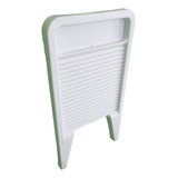 Esfregadeira Tabua Lavar Roupas Branca Pvc