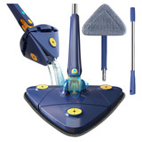 Esfregão Rodo Limpeza Triangulo Mop Giratorio 360
