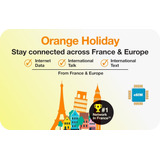 Esim 5g Europa +50 Países - 20gb - 14 Dias - Orange