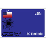 Esim Chip Usa Estados Unidos 30