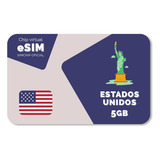 Esim Estados Unidos Eua Premium -