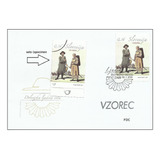 Eslovênia 2016 Selo Specimen + Fdc Trajes Típicos Folclore