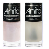 Esmalte Anita Kit Top Coat Borboleta