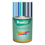 Esmalte Base Água Azul Brasilux Ecológico 800ml