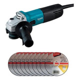 Esmerilhadeira Angular 9557hng 220v + 10 Discos - Makita