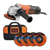 Esmerilhadeira Angular Lixadeira 650w Black Decker G650 K5