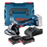 Esmerilhadeira Bosch Gws 180-li 18v 2 Bateria Maleta Brshlss