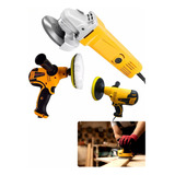Esmerilhadeira Politriz Lixadeira Kit Angular 780w + Potente