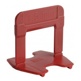 Espaçador E Nivelador Para Piso 1,5 Mm 500pçs Eco Cortag Cor Vermelho
