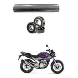 Espaçador Roda Traseira + 03 Rolamento Fazer 250 06 Ate 17