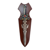 Espada Decorativa Suporte Parede 56cm