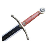 Espada Dos Templários Aço Inox 113cm