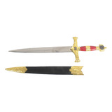 Espada Dourada Rei Davi Medieval Coleção Bainha Mini