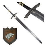 Espada Eddard Stark Game Of Thrones Em Aço C/suporte