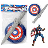 Espada + Escudo Capitão América Vingadores Avengers Vask011