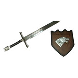 Espada Game Of Thrones Jon Snow Lobo Garra Longa Suporte 