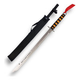 Espada Katana Com Bainha De Nylon Facão Samurai Zoro