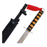 Espada Katana Com Bainha De Nylon Facão Samurai Zoro