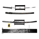Espada Katana Samurai Daito Grande Brinde Suporte + Óleo 