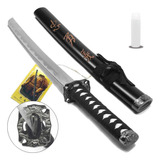 Espada Katana Tanto Samurai Ryuto Preta / Decoração, Cosplay