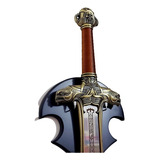 Espada Medieval Caveira 1m C/suporte Parede