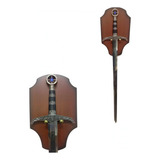 Espada Medieval Templário Robin Hood Of Locksley C/suporte 