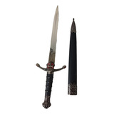 Espada Mini Adaga Cruz Templária Medieval 36cm  Pfl22247