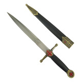 Espada Punhal Adaga Cavaleiro Templário Medieval Maçonaria