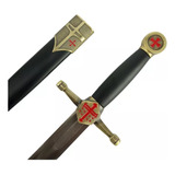 Espada Punhal Adaga Templário Medieval Maçonaria Pfl22207g