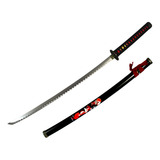 Espada Samurai Katana S/ Fio Detalhes