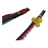 Espada Sandai Kitetsu Roronoa Zoro One Piece Lâmina Bambu