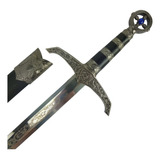 Espada Templário Medieval Robin Hood Of Locksley C/ Bainha
