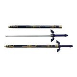 Espada The Legend Of Zelda Link Azul Com Suporte