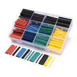 Espaguete Isolante Kit 530 Peças Termo Retrátil Colorido 