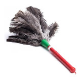 Espanador De Pó Pluma De Avestruz Limpeza Fácil Duster 40cm