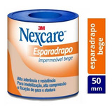 Esparadrapo Impermeavel Bege 50mmx3m Nexcare