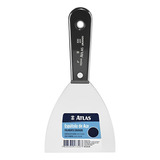 Espátula Aço Cromado Massa Corrida Gesso Drywall Atlas 10cm