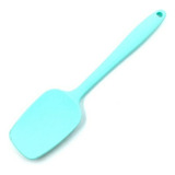 Espatula Colher De Silicone Color Reforçada Grande 27 Cm