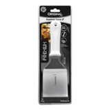 Espatula Curva 3 Inox Chapa Lanche Chapeiro Cozinha