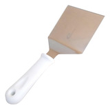 Espatula Curva Aço Inox Chapeiro Pizza Padaria Lanche N4 Uni