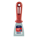 Espátula De Aço Carbono Com Cabo Plástico 6cm Atlas