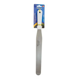 Espátula De Confeiteiro Reta Profissional Inox 30 Cm